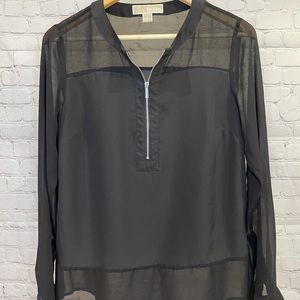 Michael kors blouse in black